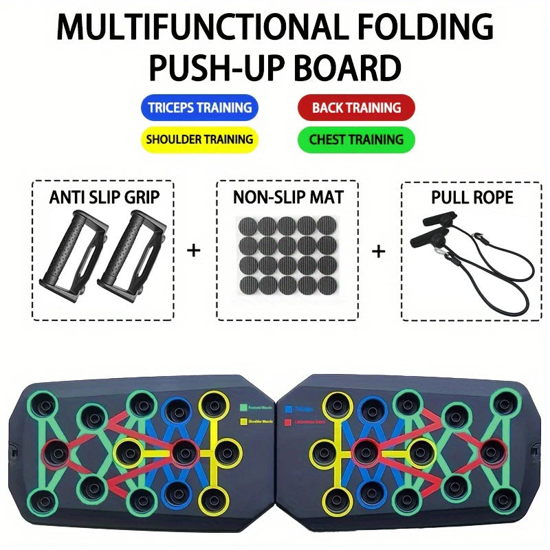 PORTABLE MULTIFUNCTION PUSH-UP BOARD SET