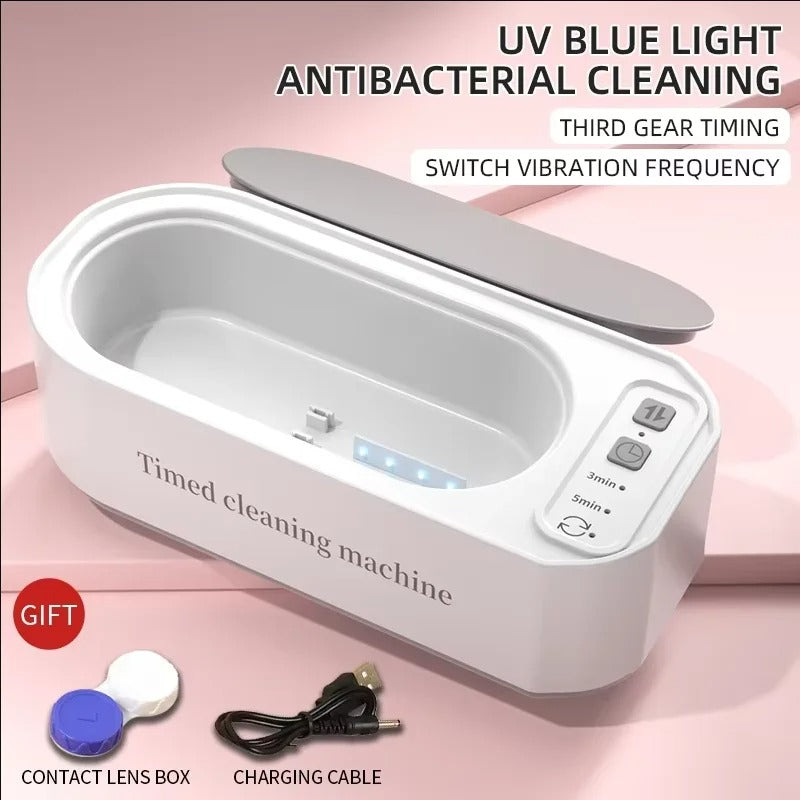 ULTRASONIC GLASSES CLEANER 50KHz CONTACT LENS CLEANER