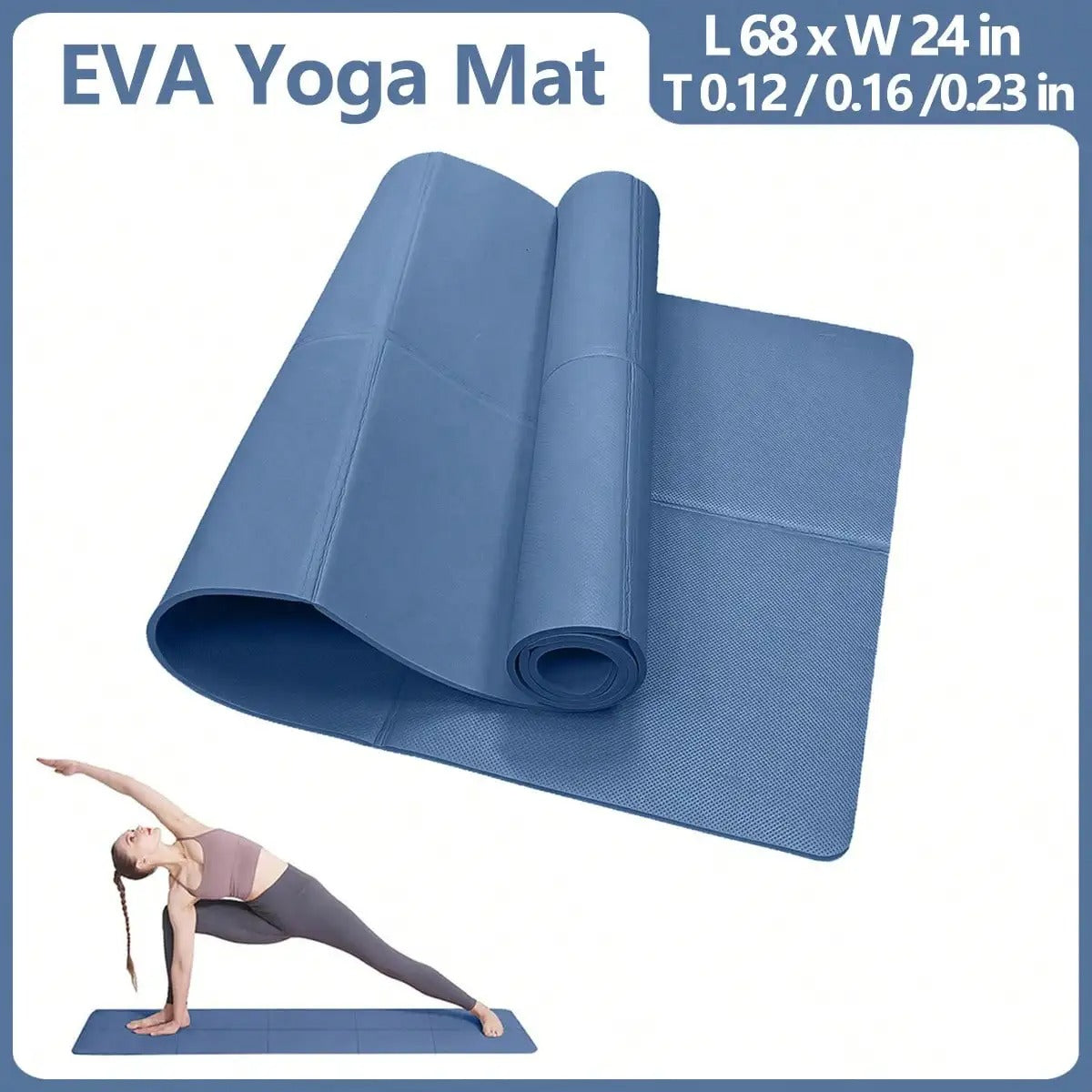 ECO-FRIENDLY NON-SLIP YOGA MATS