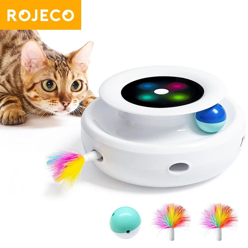 2 IN 1 SMART CAT TOY