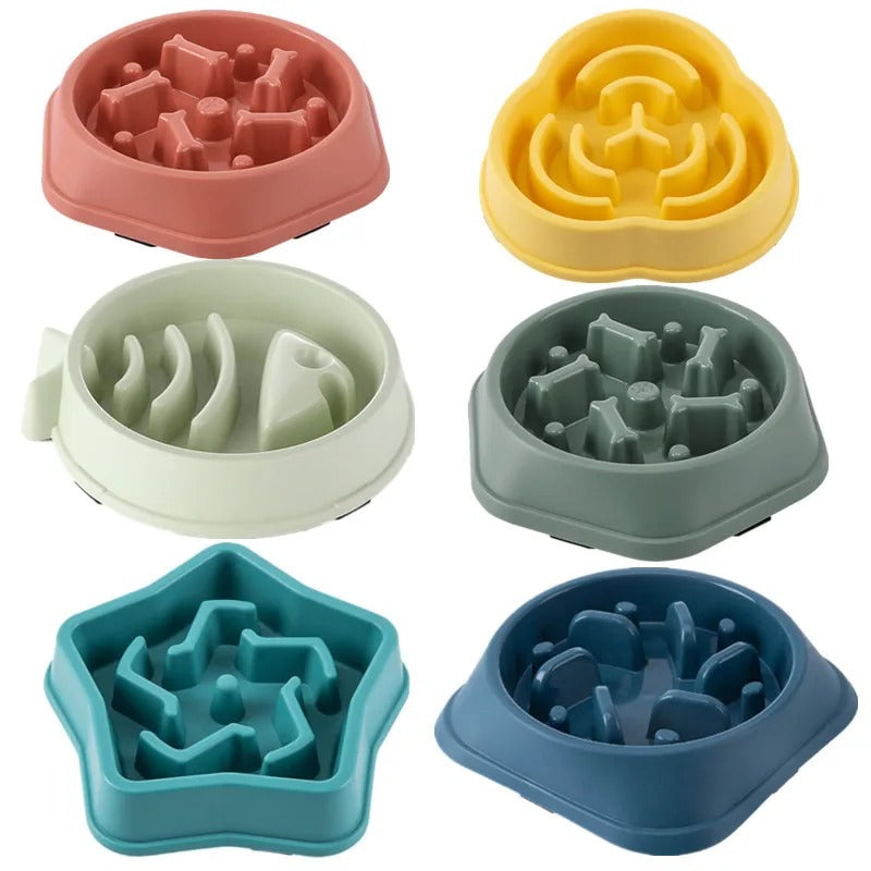 SLOW FEEDER PET BOWL
