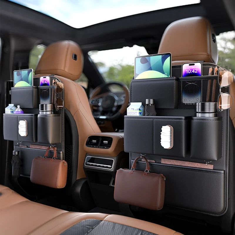SEAMETAL 6-POCKET CAR SEAT BACK ORGANIZER PREMUIM