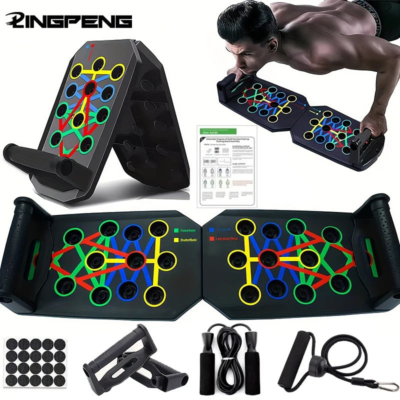 PORTABLE MULTIFUNCTION PUSH-UP BOARD SET