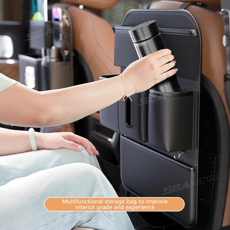 SEAMETAL 6-POCKET CAR SEAT BACK ORGANIZER PREMUIM