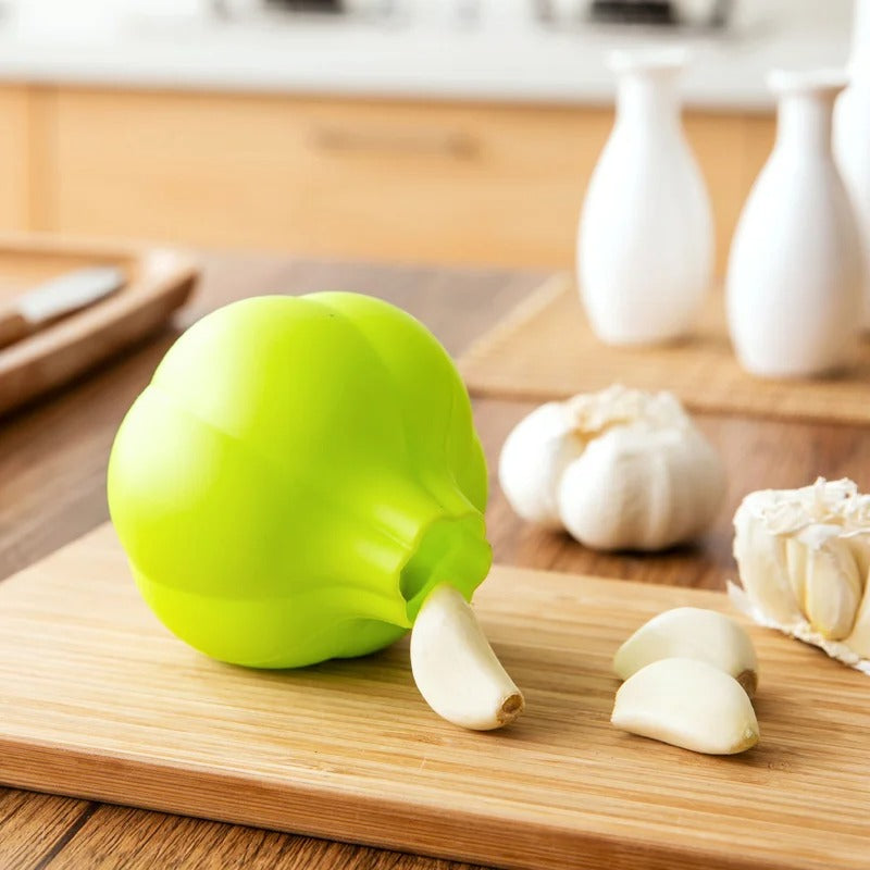 SILICONE GARLIC PEELER