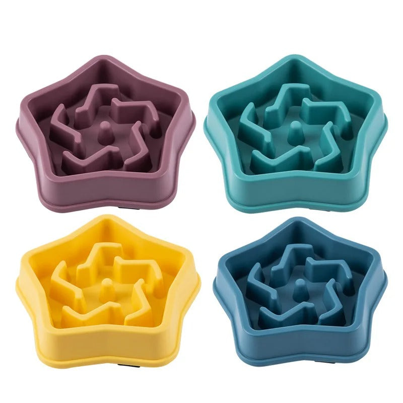 SLOW FEEDER PET BOWL