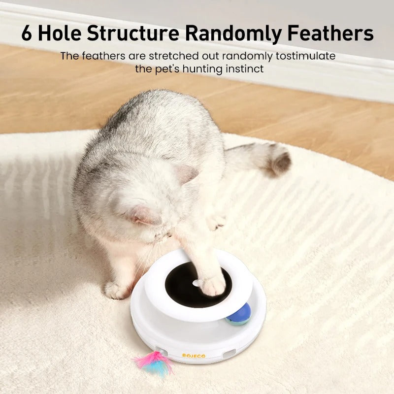 2 IN 1 SMART CAT TOY