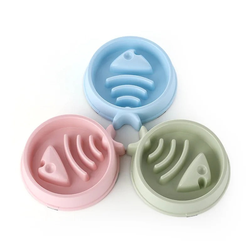 SLOW FEEDER PET BOWL