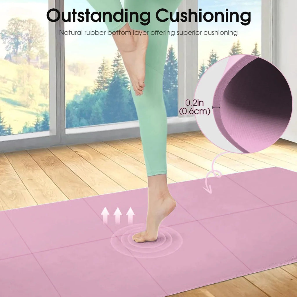 ECO-FRIENDLY NON-SLIP YOGA MATS