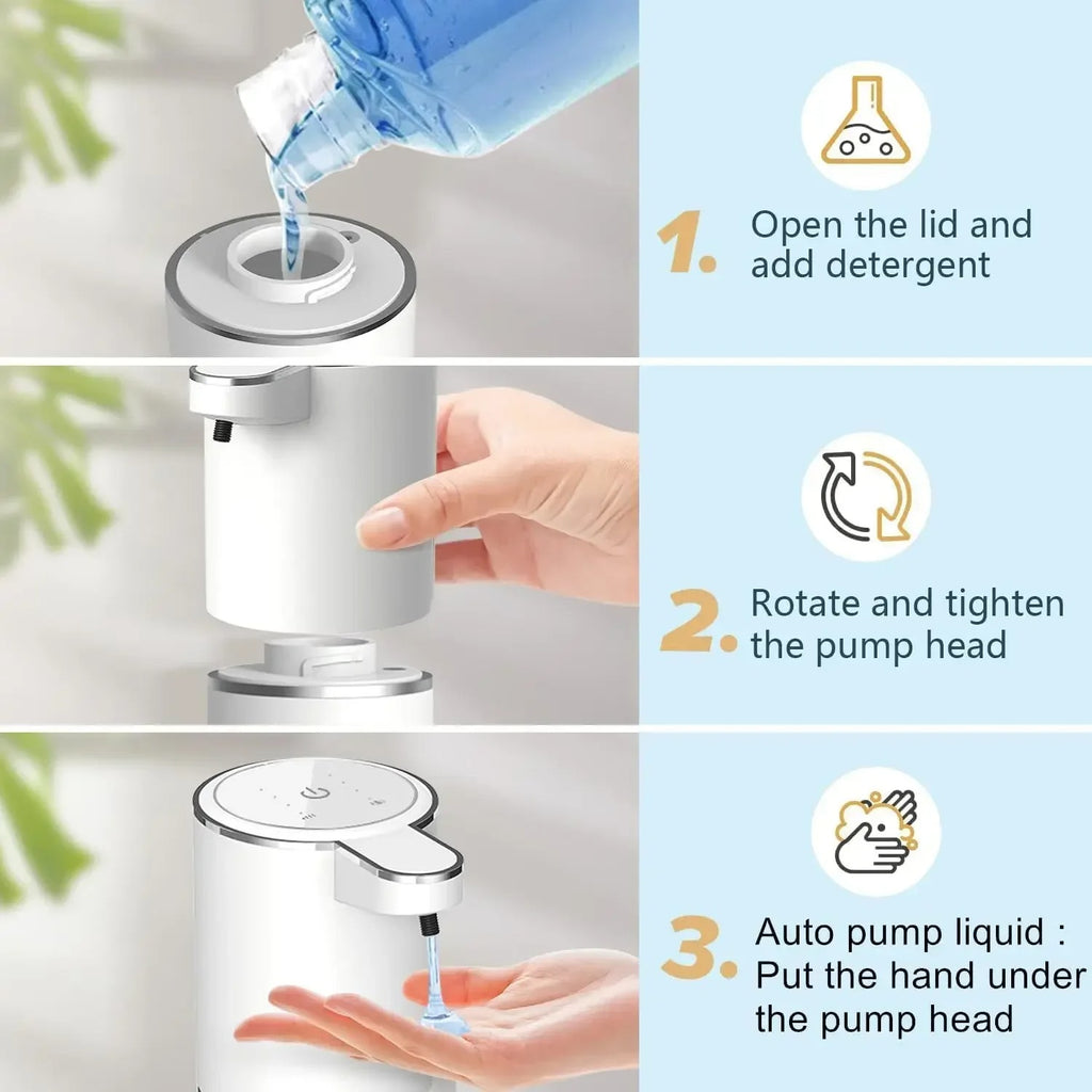 AUTOMATIC LIQUID/FOAM SOAP DISPENSER