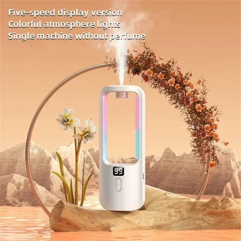 WALL MOUNTED AROMA DIFFUSER & ESSENTIAL OILS