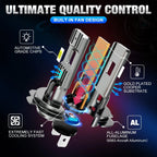 XSTORM H7 LED Headlight Kit Mini Bulb 100W 25000LM 6000K CSP for Car Headlamp 12V White Auto Fog Lamps H7 Led