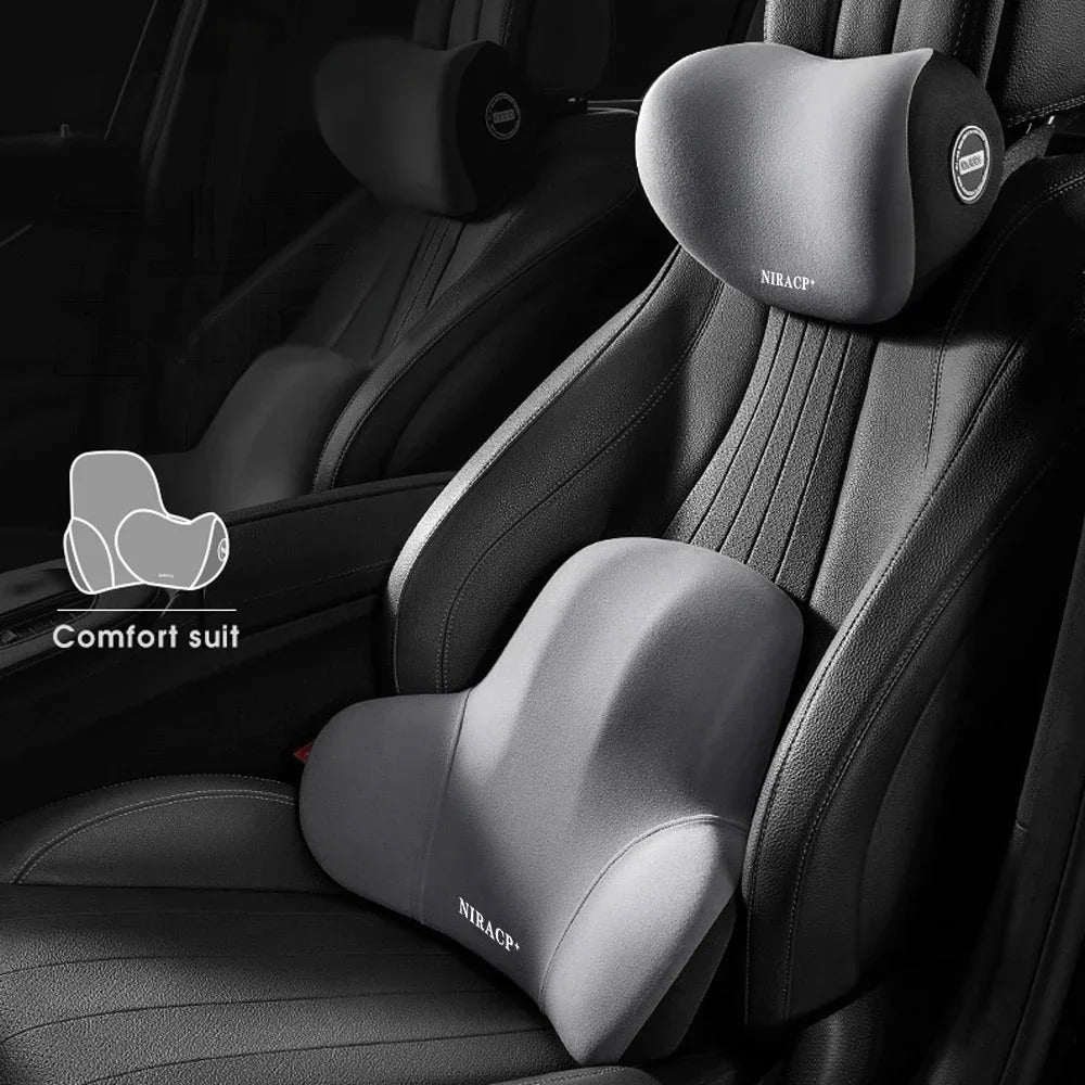 CAR MEMORY FOAM LUMBAR SUPPORT CUSHION