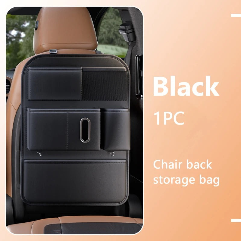 SEAMETAL 6-POCKET CAR SEAT BACK ORGANIZER PREMUIM