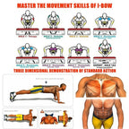 PORTABLE MULTIFUNCTION PUSH-UP BOARD SET