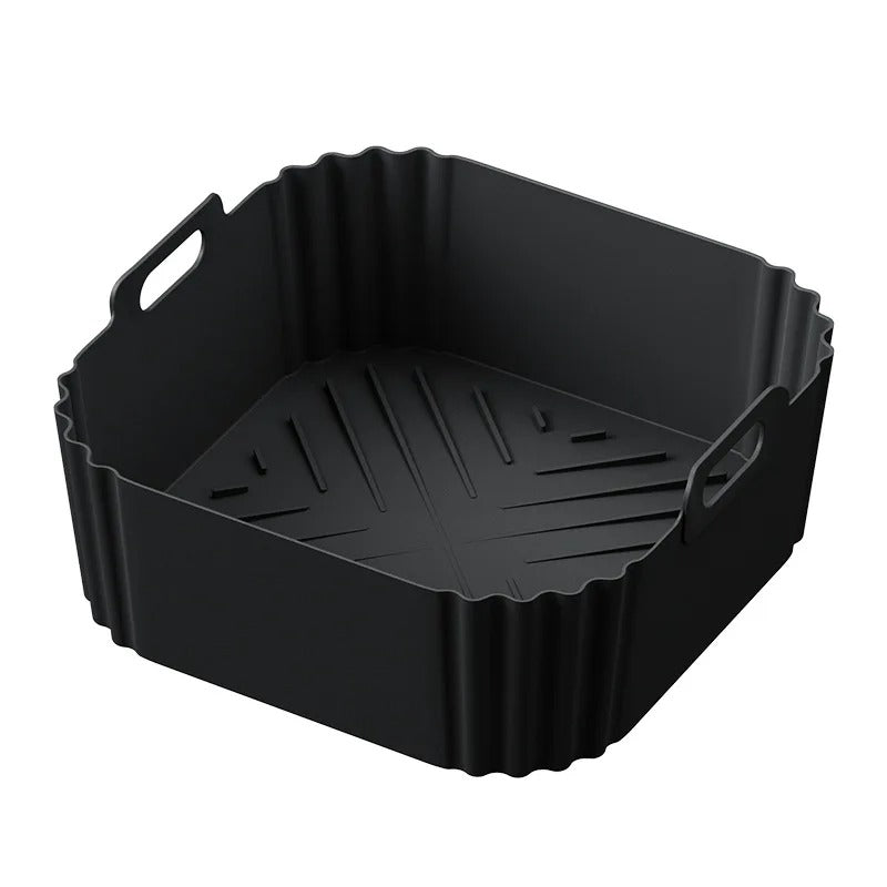 SILICONE AIR FRYER NON-STICK BASKET