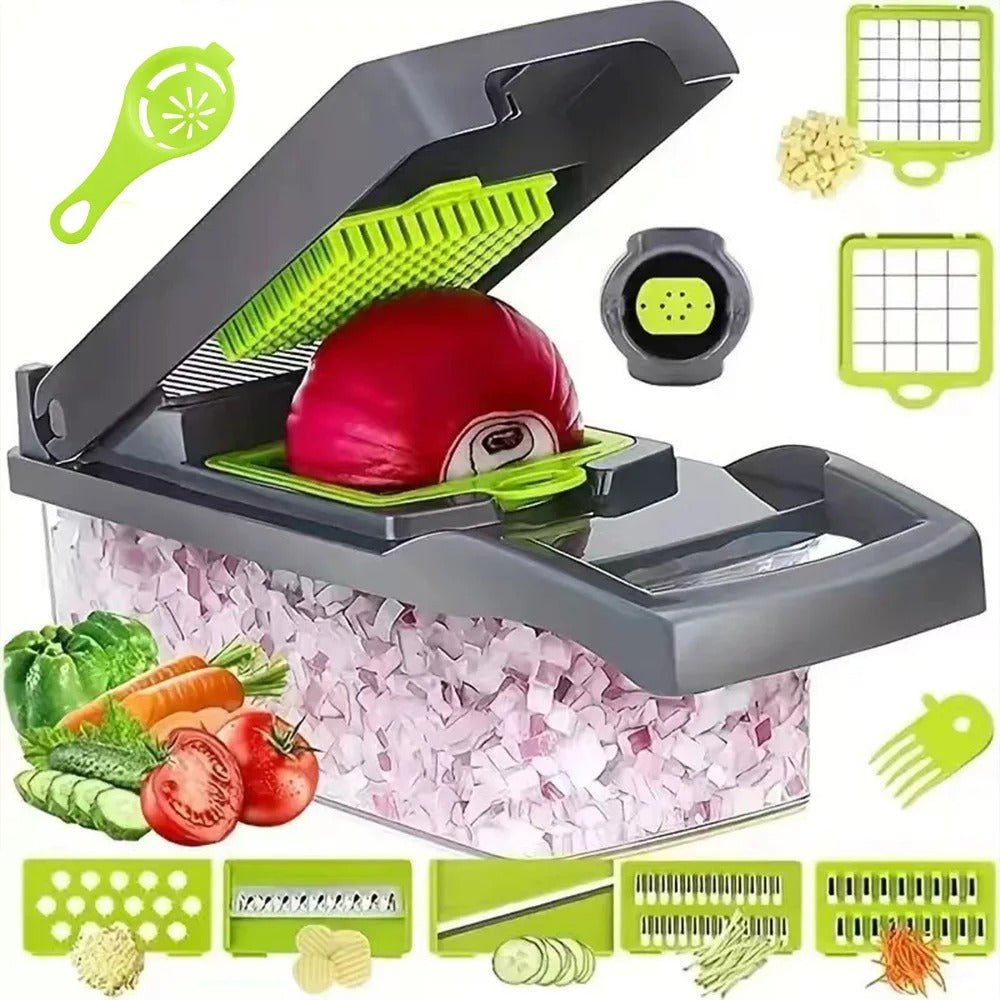 16 IN 1 MULTI-FUNCTION VEGTABLE CHOPPER