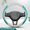 LEATHER ANTI-SLIP STEERINGWHEEL COVER