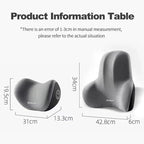 CAR MEMORY FOAM LUMBAR SUPPORT CUSHION