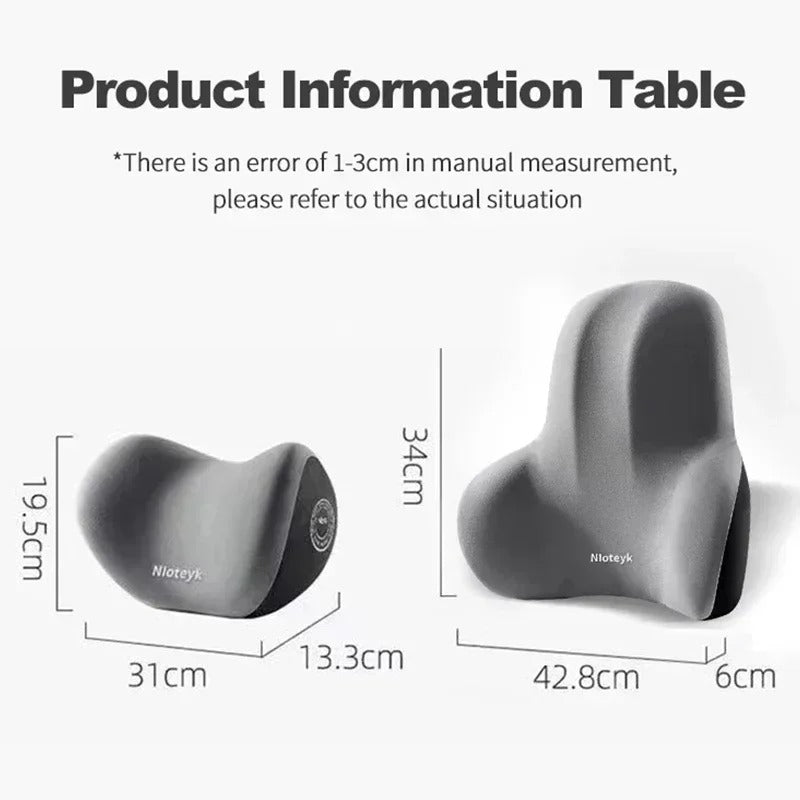 CAR MEMORY FOAM LUMBAR SUPPORT CUSHION