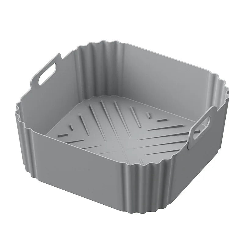 SILICONE AIR FRYER NON-STICK BASKET