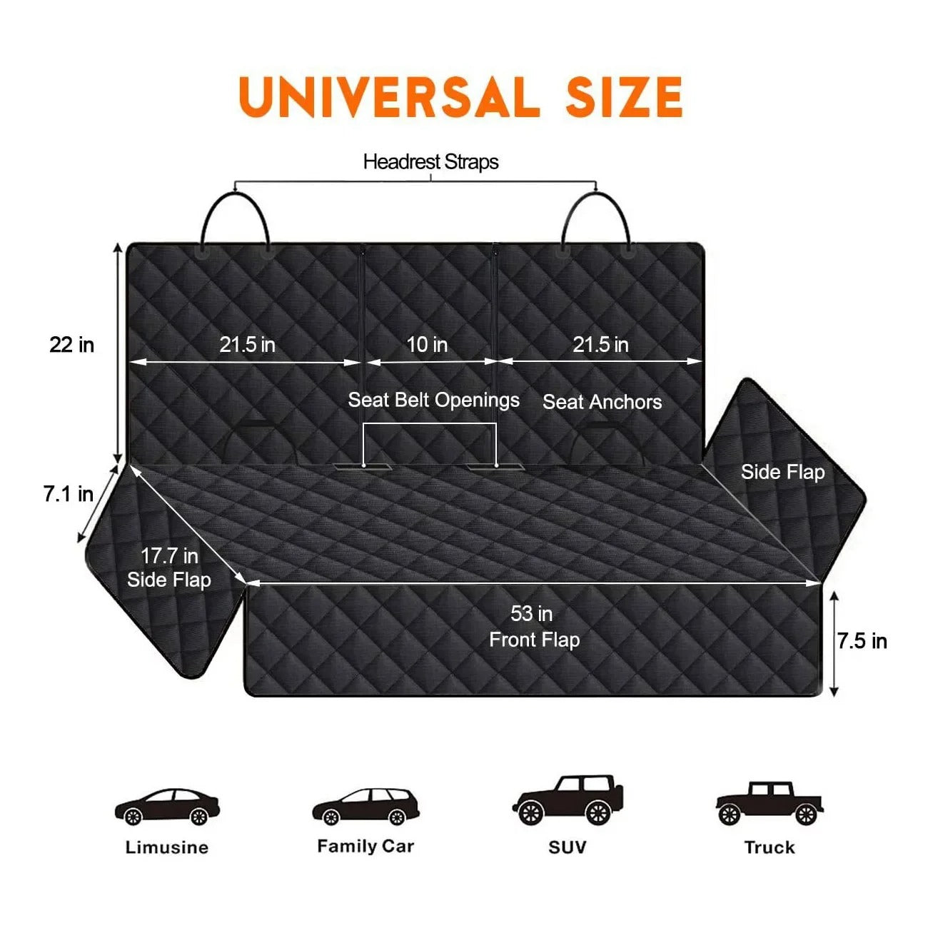 WATERPROOF PET SEAT COVER