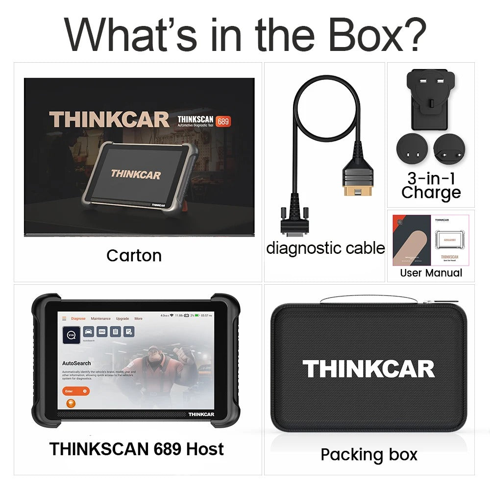 THINKCAR THINKSCAN 689 OBD2 SCANNER