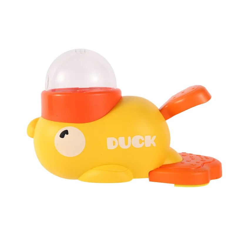 TRAINING PET FEEDER LITTLE YELLOW DUCK LEAKING DEVICE