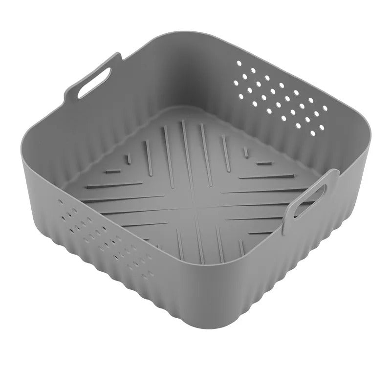 SILICONE AIR FRYER NON-STICK BASKET