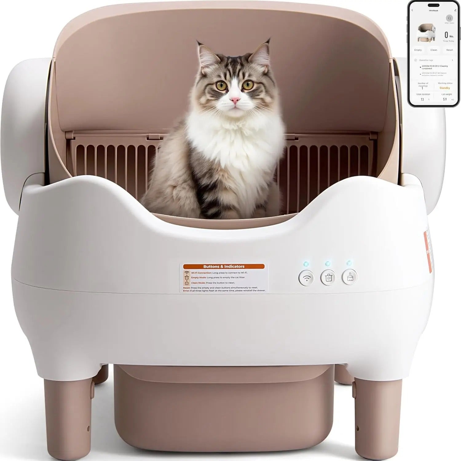 SELF CLEANING LITTER BOX
